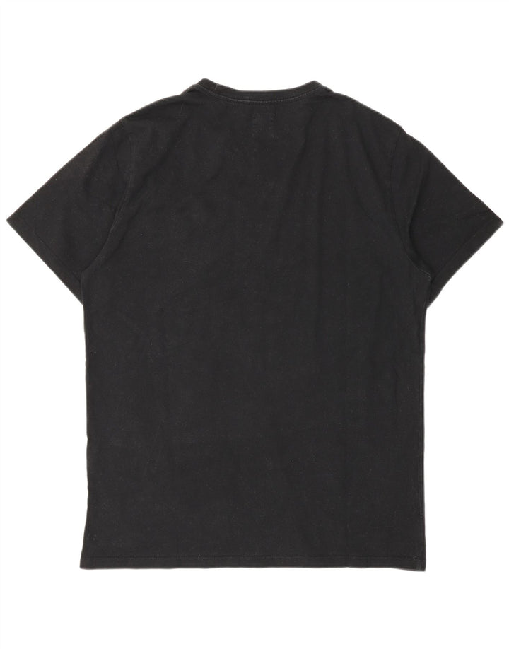 Levi's Camiseta de ajuste estándar para hombre Top mediano de algodón negro