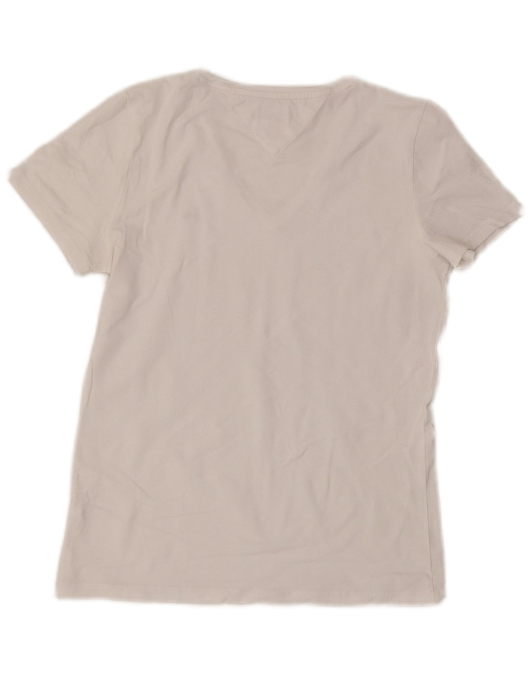 Tommy Hilfiger Camiseta para mujer Top UK 12 Medium White