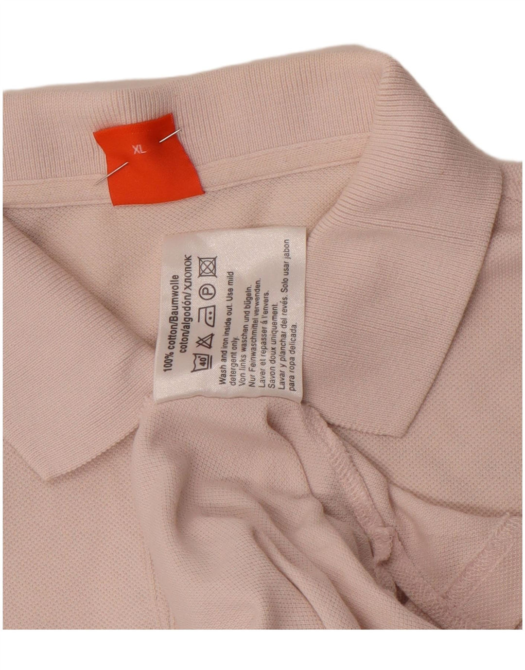 Polo Hugo Boss Hombre XL Algodón Rosa