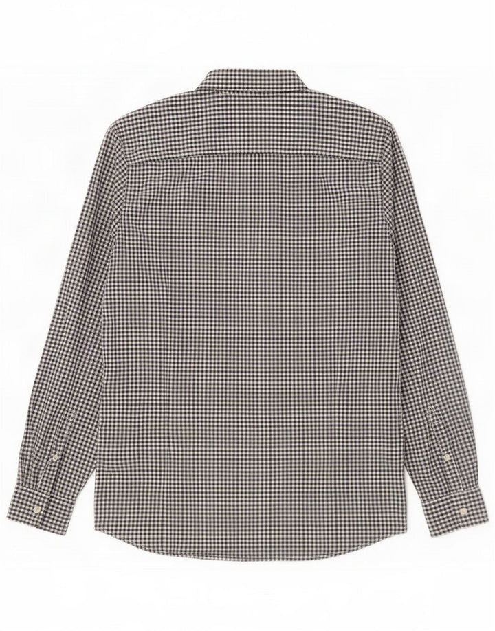 Camisa Timberland para hombre Large Black Gingham