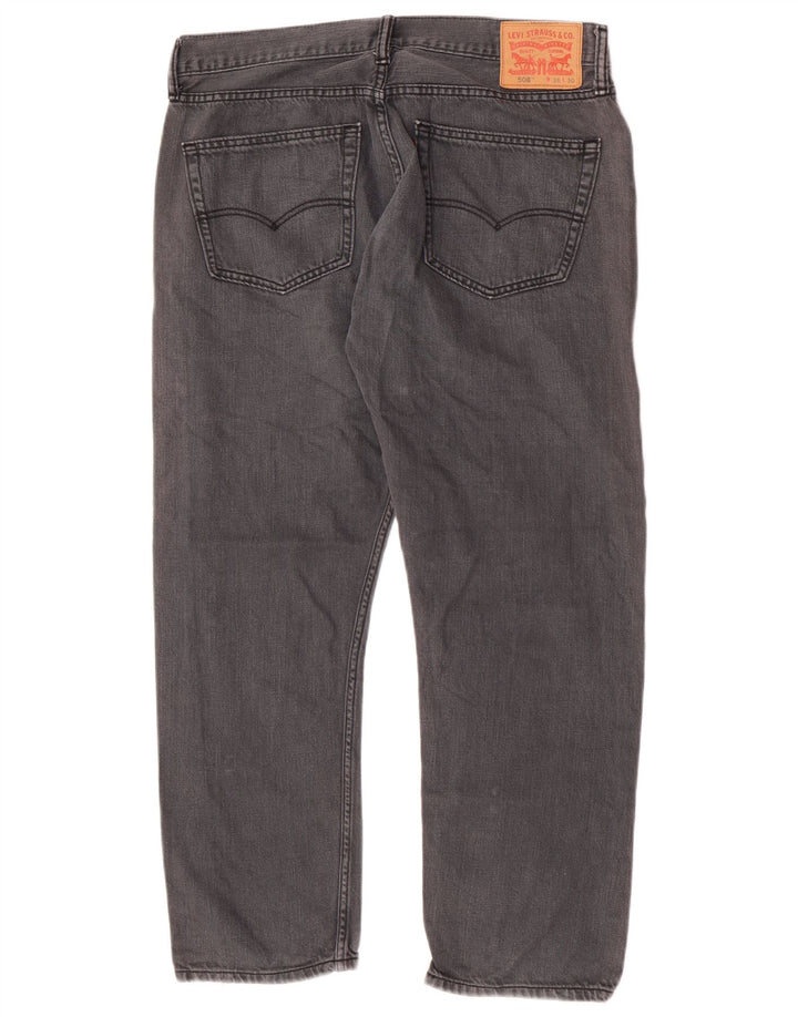 Levi's Vaqueros rectos 508 para hombre W36 L27 Algodón gris