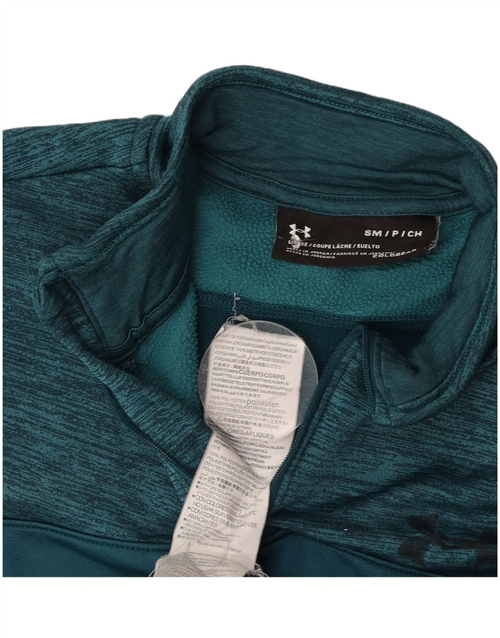 UNDER ARMOUR Sudadera holgada para mujer, jersey, Reino Unido, 10, pequeño, verde
