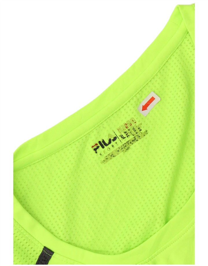 Fila Camiseta para mujer Top UK 46 Large Green
