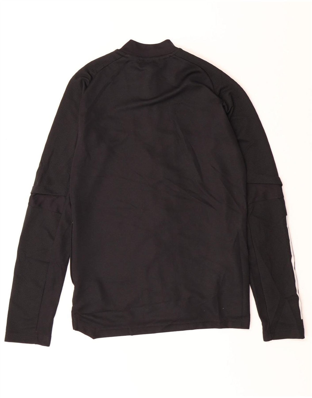 ADIDAS Wisconsin Graphic Chándal Top Chaqueta para Mujer UK 8/10 Small Negro