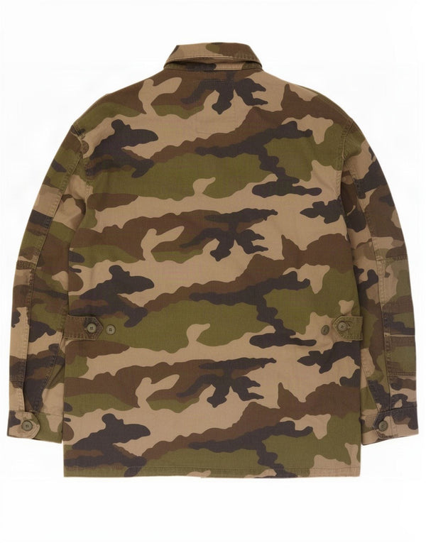 Brandit Chaqueta militar para hombre UK 44 2XL Ejército de algodón de camuflaje verde