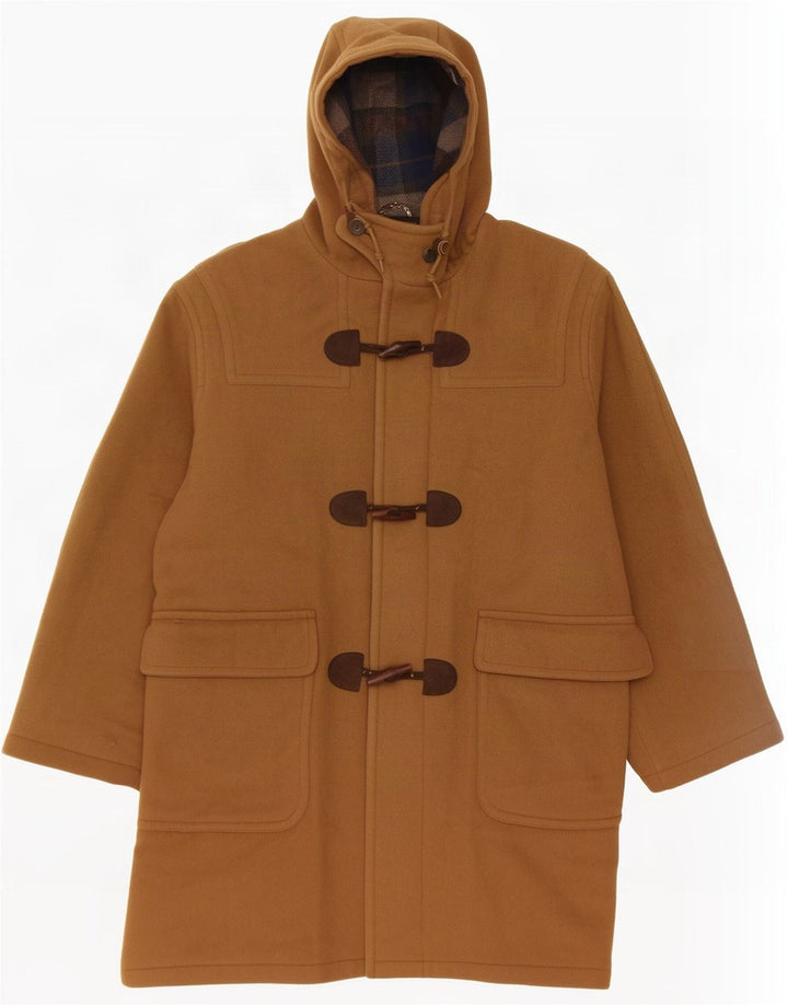 L.L.Bean Trenca con capucha para hombre UK 38 Lana beige mediana