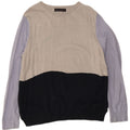 Marks & Spencer Jersey con Cuello Barco para Hombre XS Multicolor Colorblock