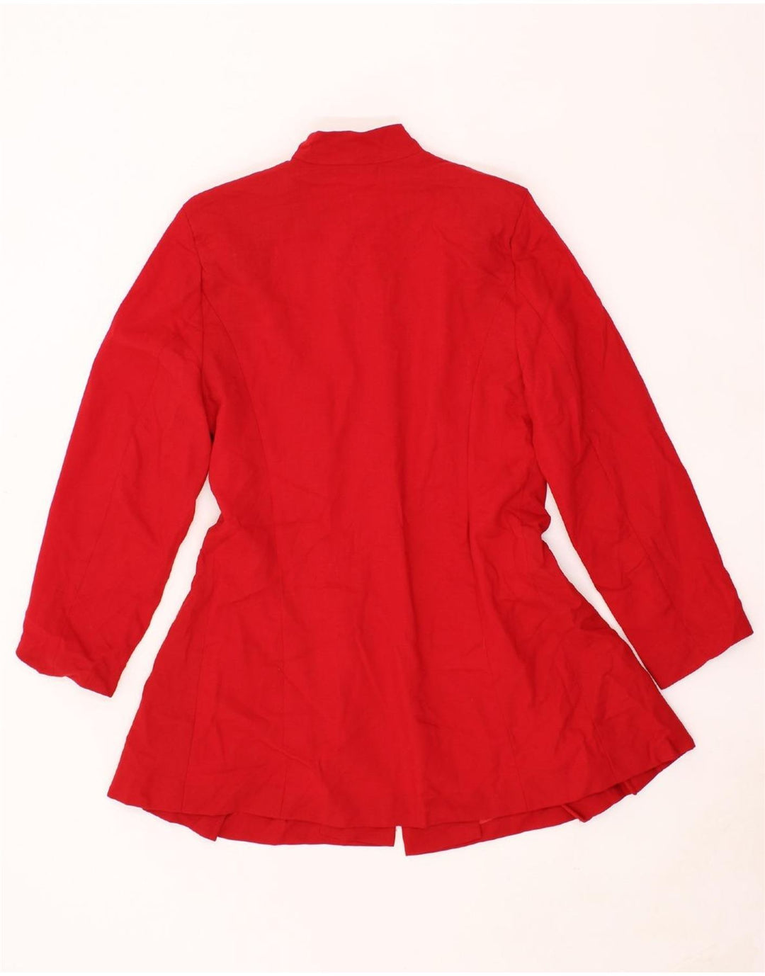 HOBBS Womens Overcoat UK 12 Medium  Red Wool Vintage Hobbs and Second-Hand Hobbs from Messina Hembry 