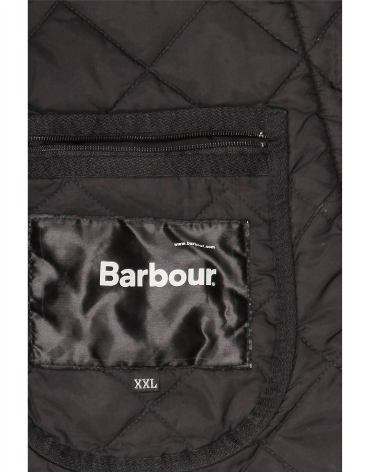 Barbour Chaqueta acolchada para hombre UK 44 2XL Poliamida negra