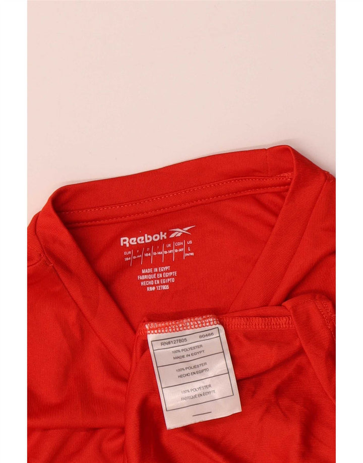 Reebok Camiseta Niño Graphic Top 13-14 Años Rojo Poliéster