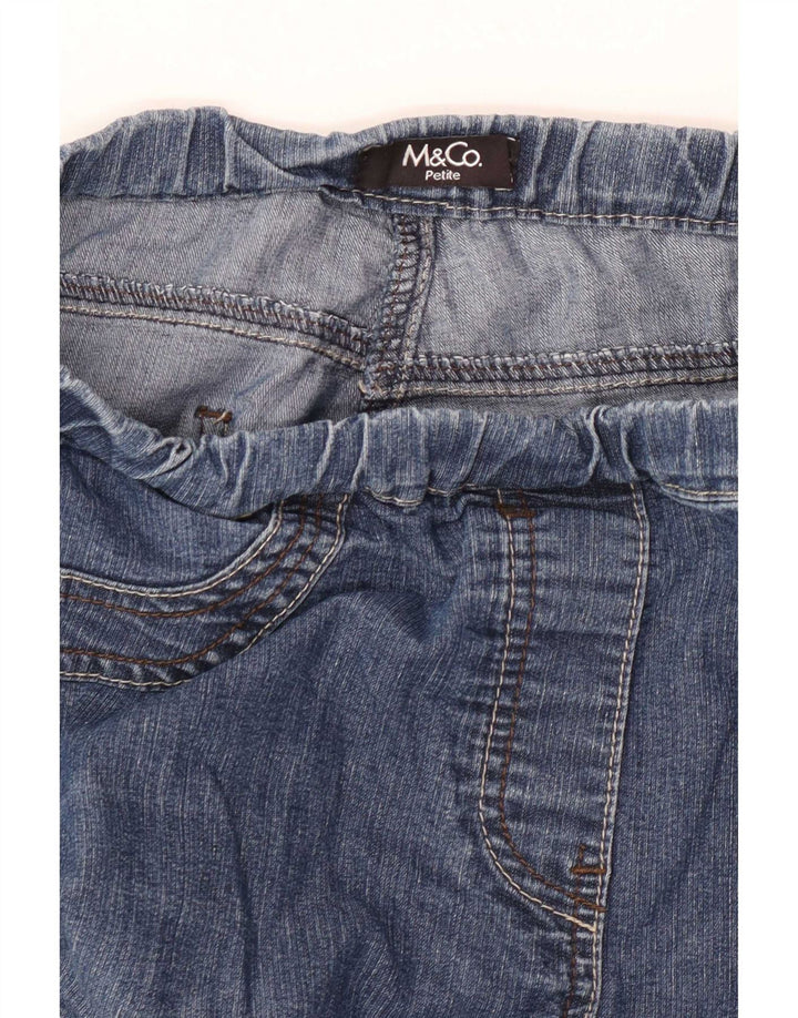 Vaqueros Jegging Petite para mujer de M&Co W32 L26 Azul