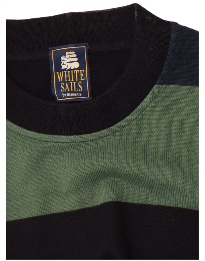 Jersey De Cuello Redondo Para Hombre White Sails Large Multicolor Colorblock