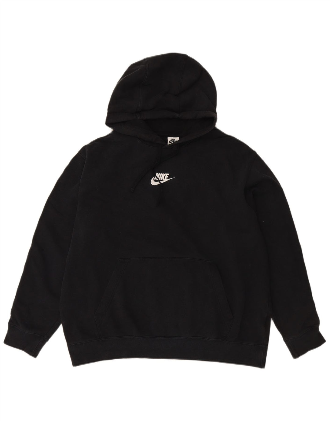 NIKE Sudadera con capucha para hombre XL Algodón negro