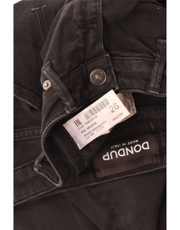 Vaqueros Bootcut Dondup Mujer W26 L26 Algodón Negro