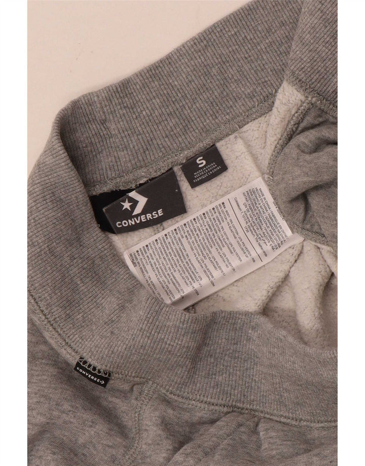 Pantalones de chándal para hombre Converse Joggers Small de algodón moteado gris