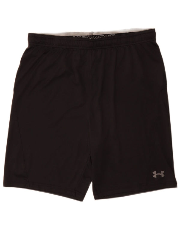 Under Armour Pantalones cortos deportivos Heat Gear para niños 13-14 años XL Negro