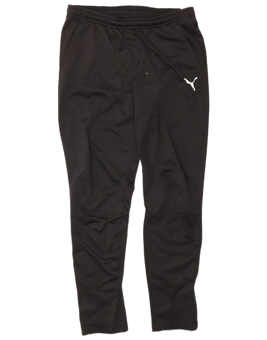 PUMA Pantalones de chándal para hombre, talla grande, poliéster negro