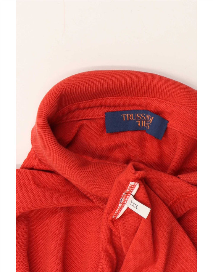 Polo Trussardi Hombre 2XL Rojo