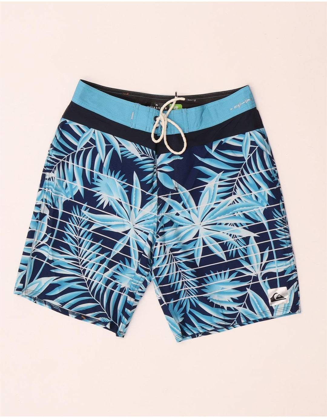 Bañador Quiksilver Hombre Pequeño Azul Floral Poliéster
