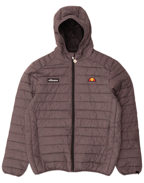 Chaqueta acolchada con capucha para hombre Ellesse UK 42 XL Poliamida gris