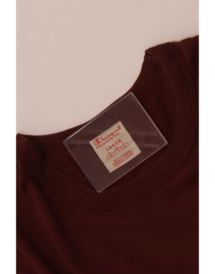 Champion Camiseta para mujer Top UK 46 Large Brown