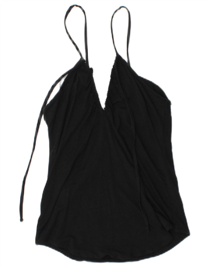 Patrizia Pepe Firenze Top Cami Mujer IT 42 Mediano Negro