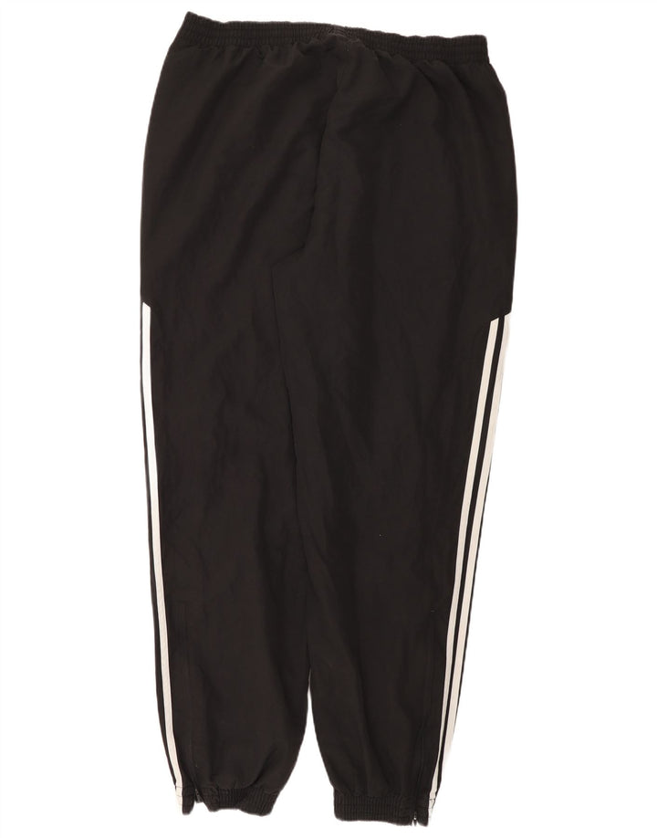 Adidas Hombre Pantalones De Chándal Joggers Grande Negro Poliéster