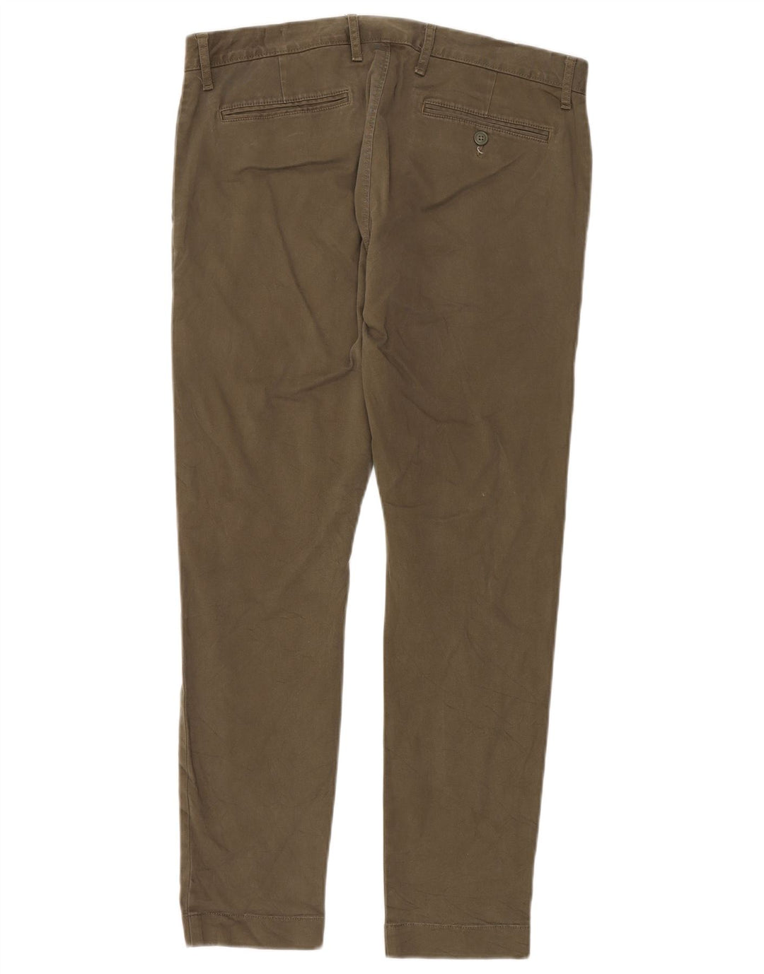 J. CREW Pantalones chinos ajustados para hombre W33 L30 Algodón caqui