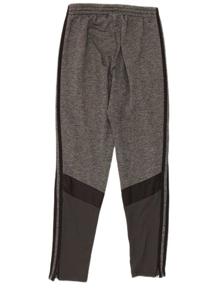 Adidas Pantalones De Chándal Para Hombre Pequeño Gris Colorblock Poliéster