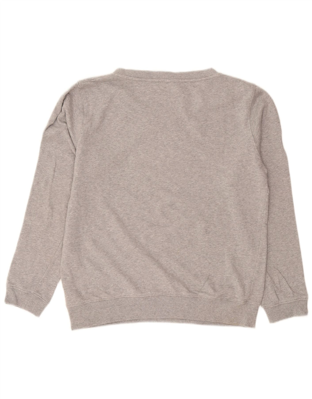 Diesel Hombre Sudadera Gráfica Jersey Pequeño Algodón Gris