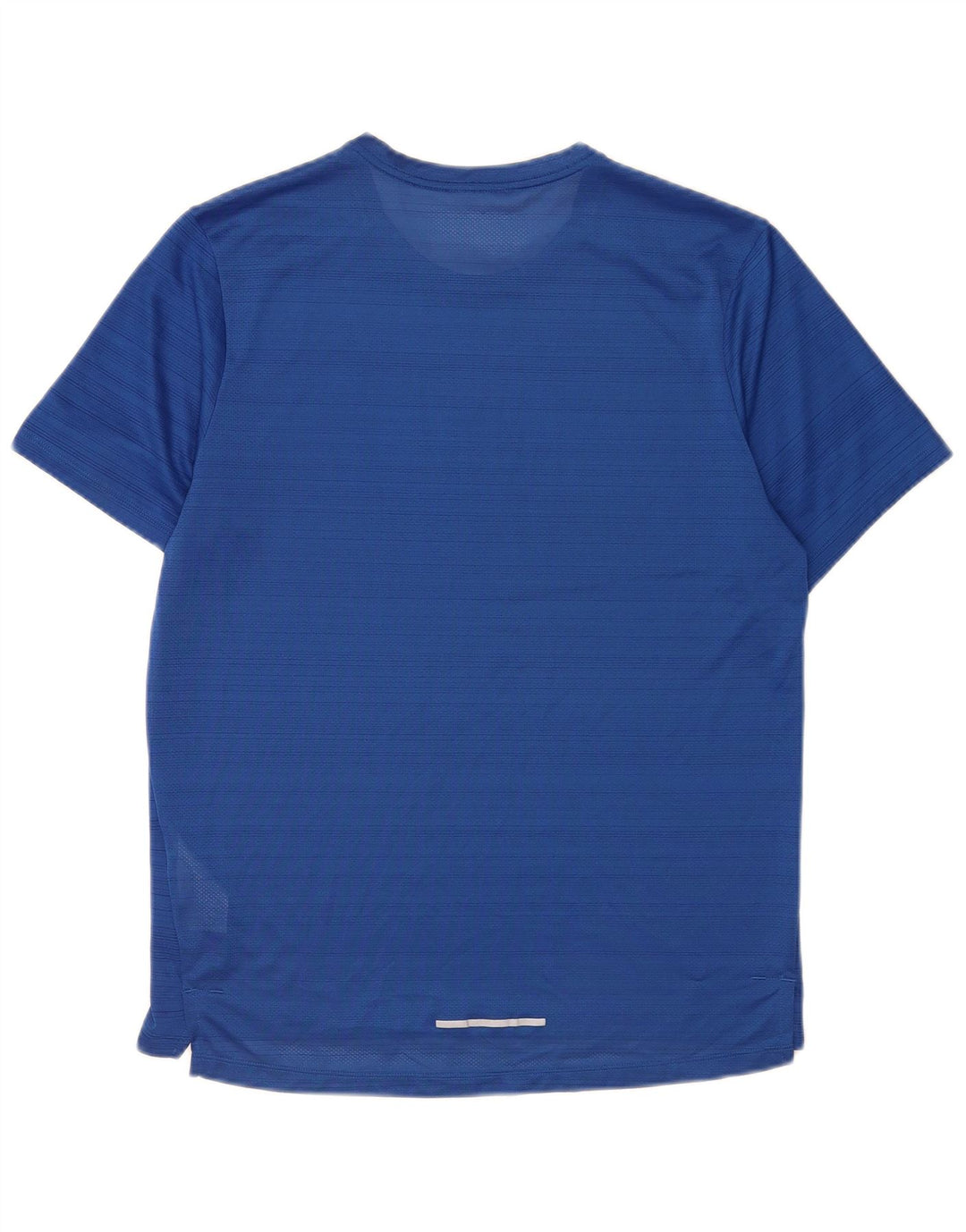 Camiseta Nike Dri Fit para hombre Top poliéster a rayas azul medio