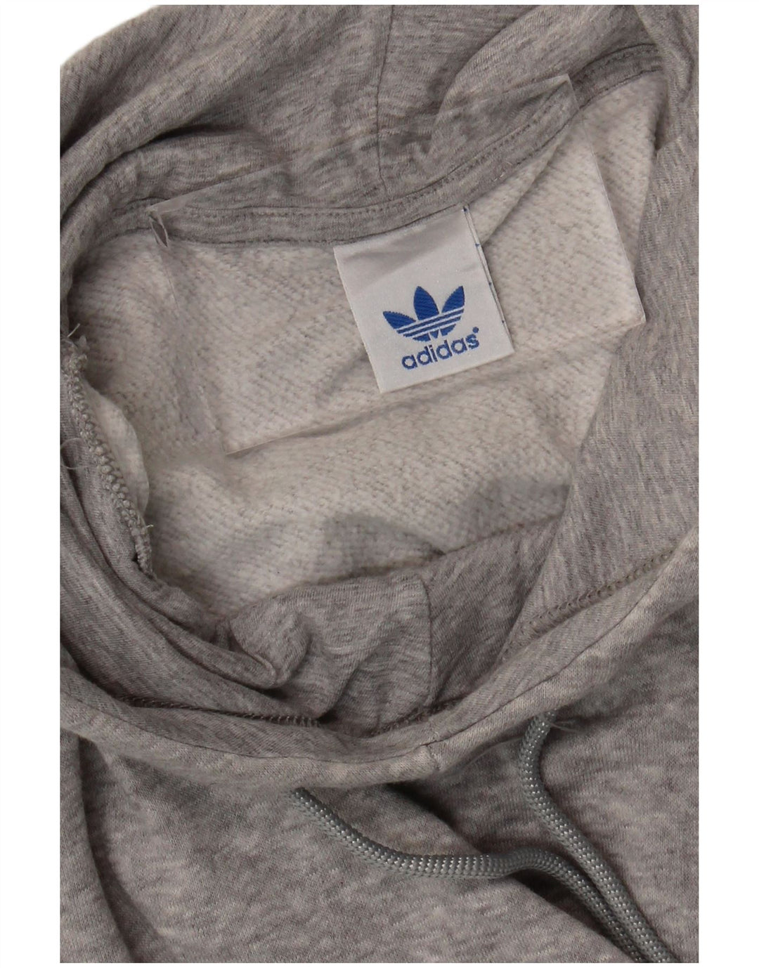 Adidas - Sudadera con capucha para mujer, talla 40, color gris medio