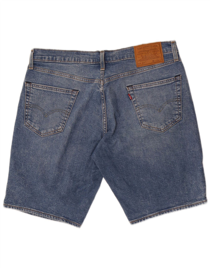 Levi's Mens 511 Slim Denim Shorts W33 Azul Medio