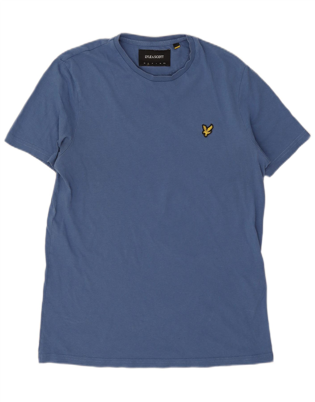Lyle & Scott - Camiseta para hombre, talla pequeña, algodón azul