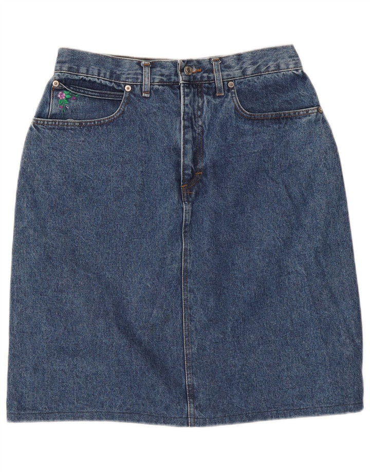 Falda Vaquera Casucci Mujer W30 Algodón Azul Medio