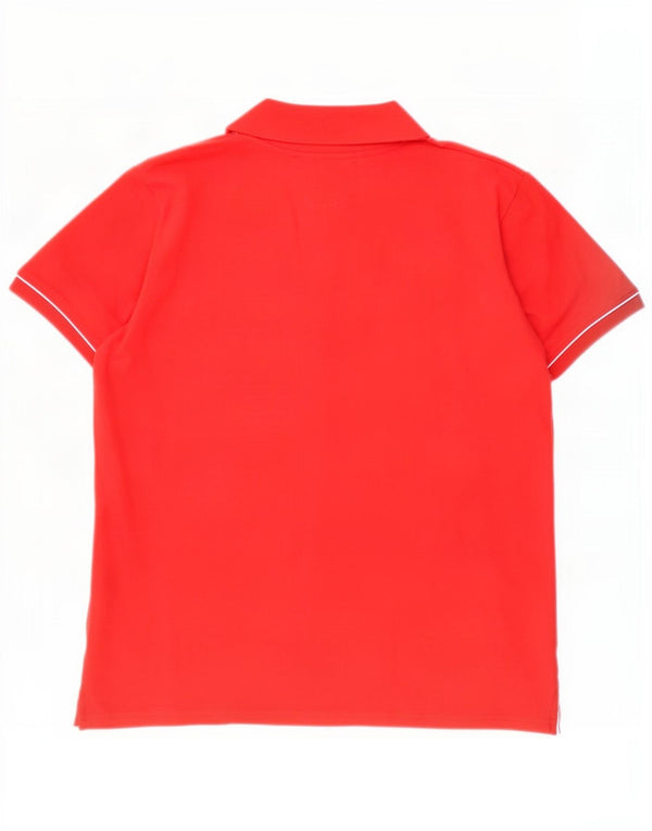 Avirex Polo Mujer UK 40 XL Algodón Rojo