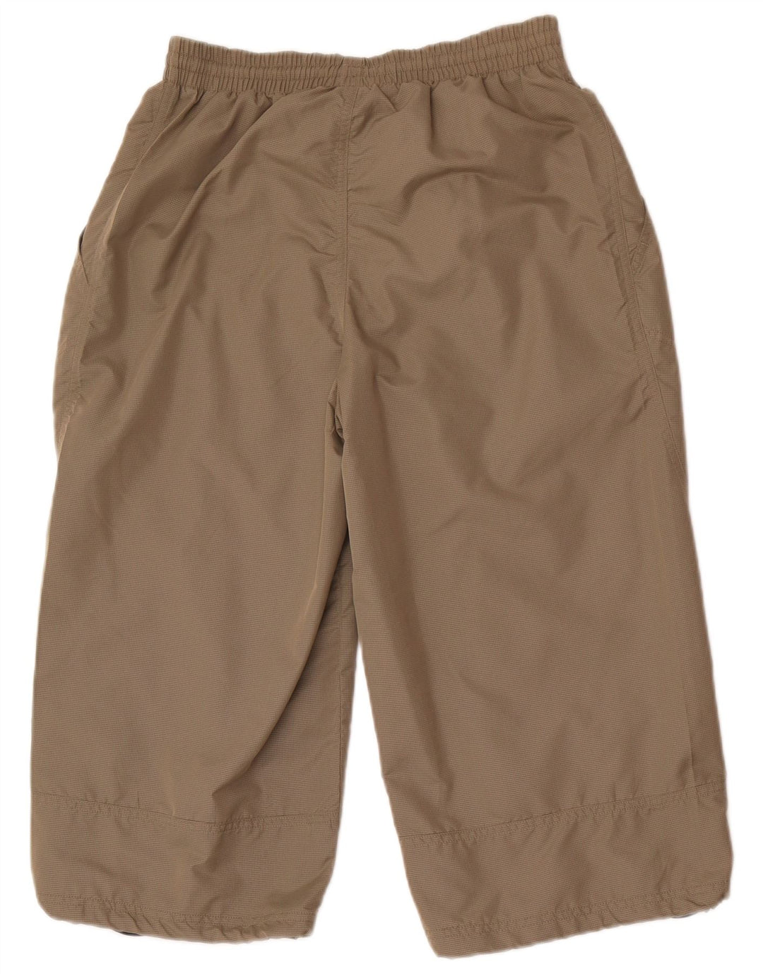 Reebok Pantalones Capri para Hombre, Nylon Caqui, pequeño