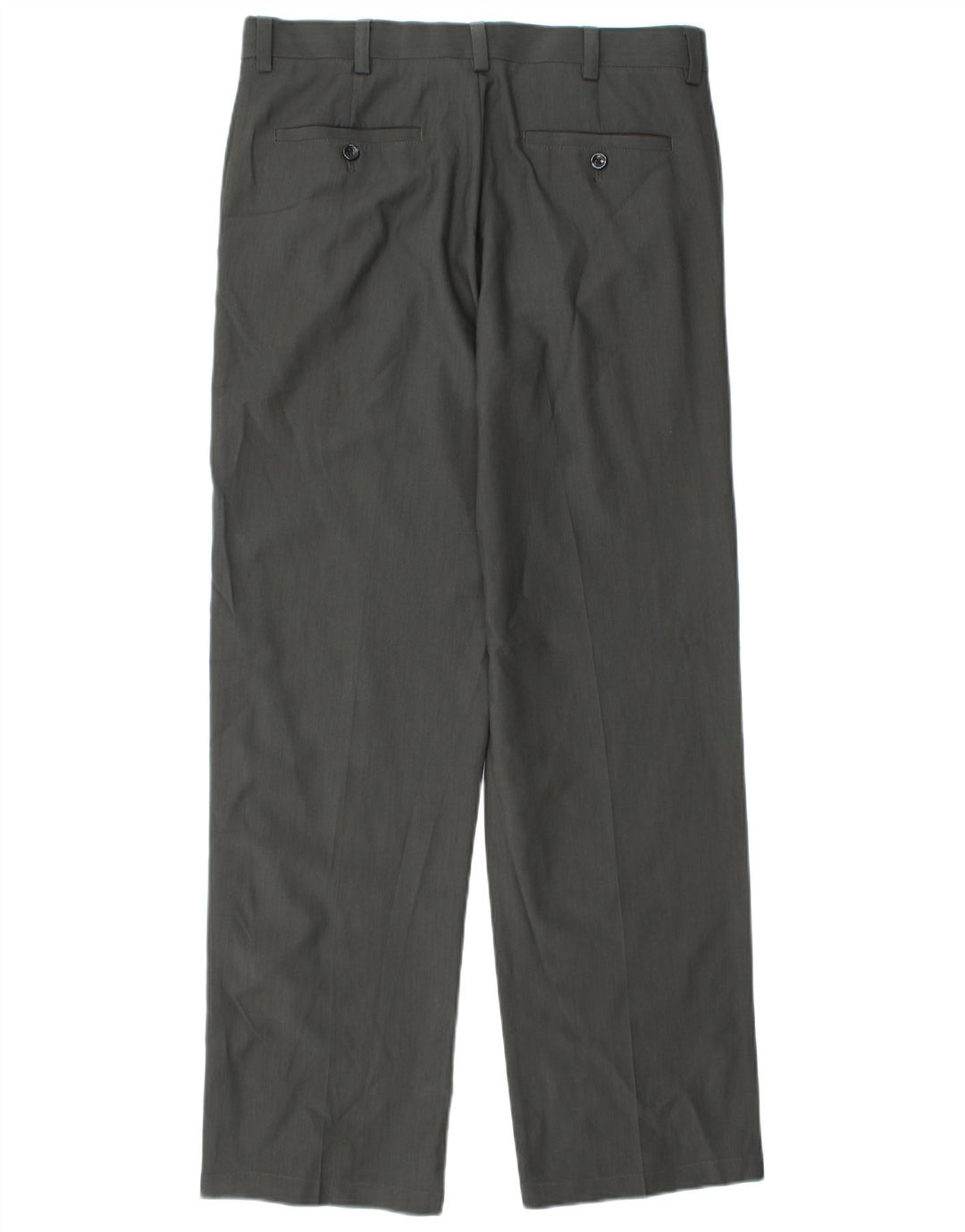 Pantalón chino recto Izod para hombre W32 L32 Poliéster gris