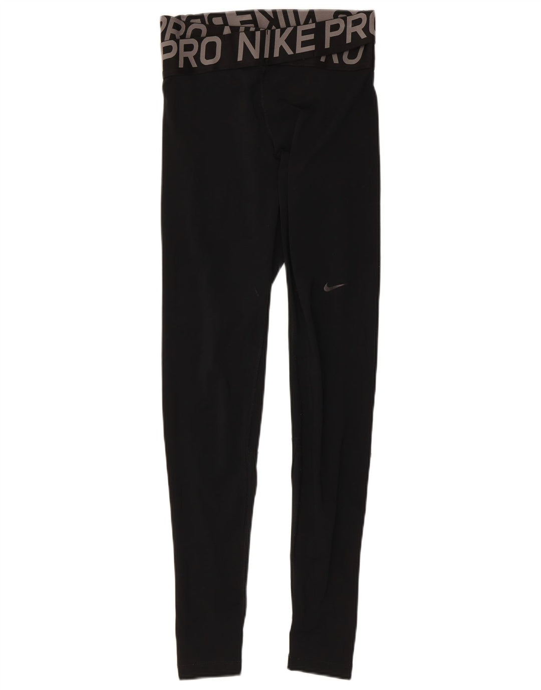 Nike Leggings Dri Fit Graphic para mujer UK 8 Small Negro Colorblock Poliéster