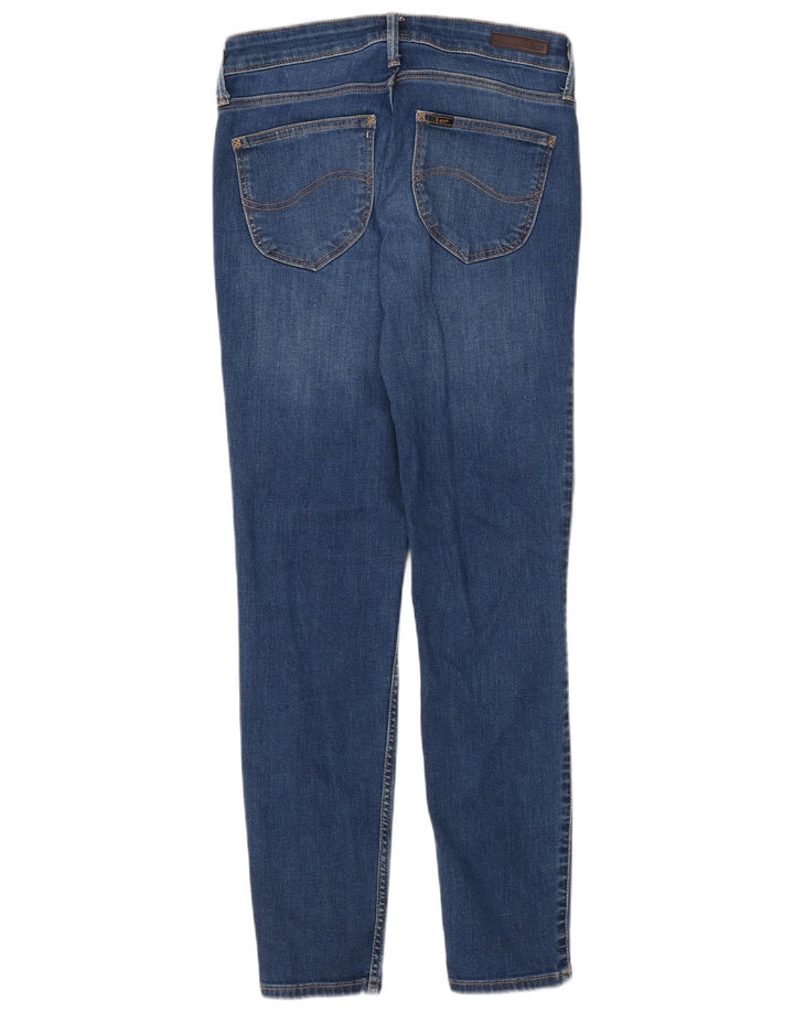 Jeans Ajustados Lee Mujer W28 L28 Algodón Azul