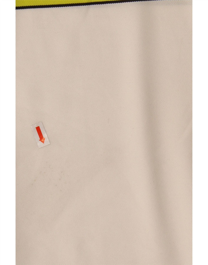 Polo Calvin Klein para hombre Poliéster con bloques de color blanco mediano