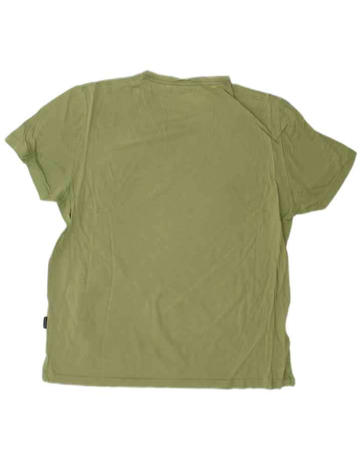 AQUASCUTUM Camiseta Mujer Top UK 40 Algodón Verde Medio