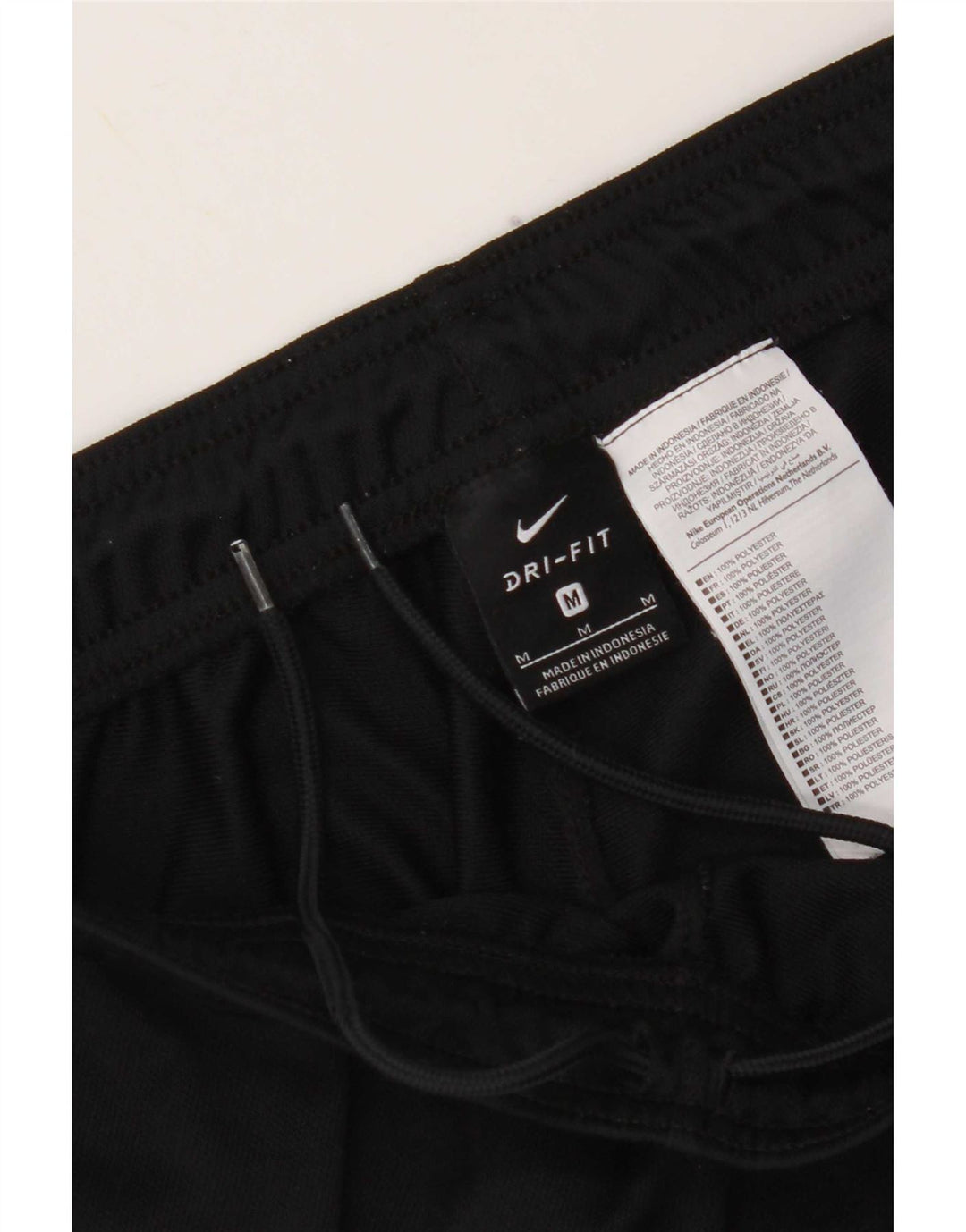 Pantalón De Chándal Nike Dri Fit Para Hombre Poliéster Negro Mediano
