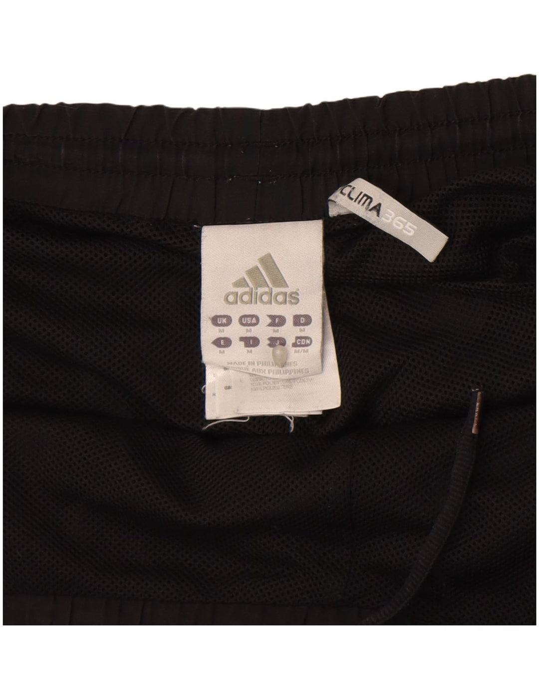 Adidas Mens Clima 365 Sport Shorts Medio Negro Colorblock Poliéster