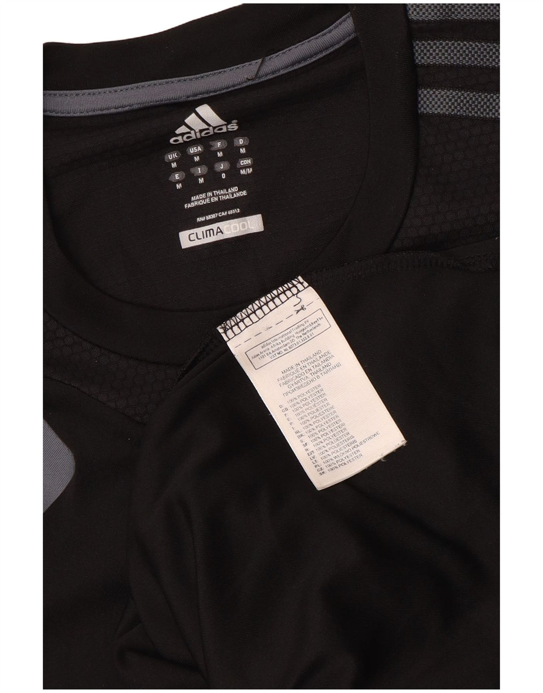 ADIDAS Hombre Climacool Vest Top Medio Negro Colorblock Poliéster