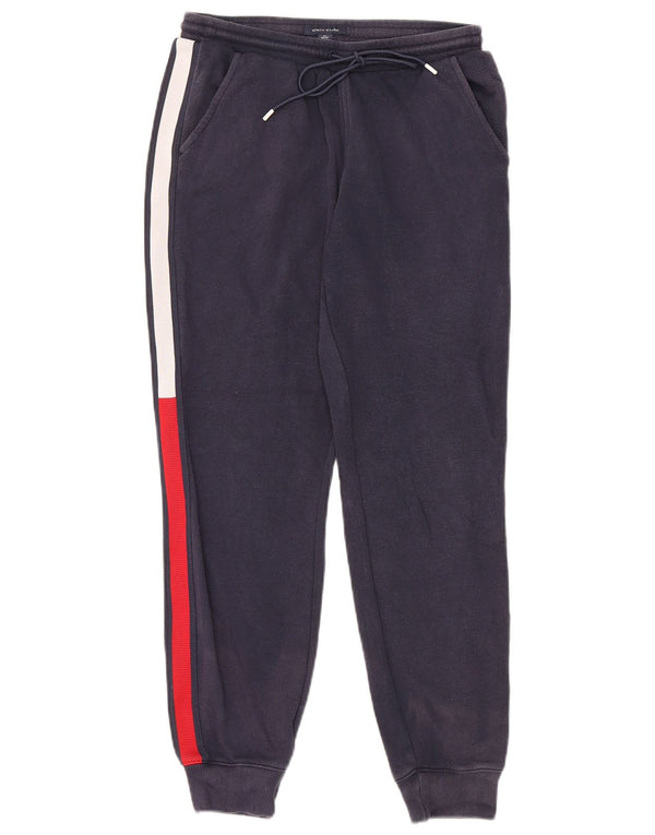 Tommy Hilfiger Pantalones de chándal para hombre Joggers XS Azul marino Colorblock