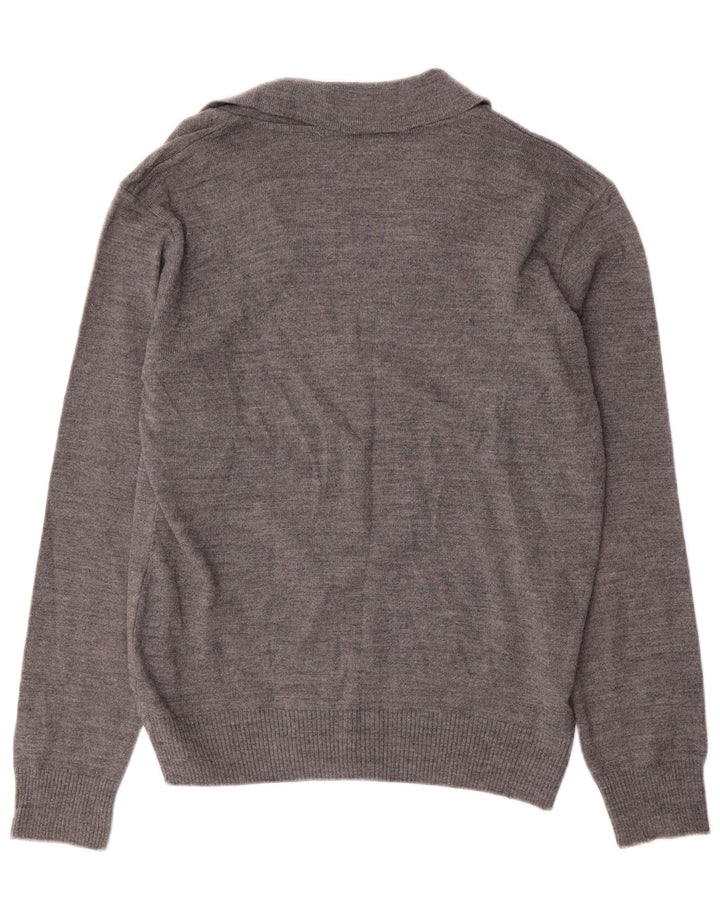 El Charro Cárdigan Hombre XL Lana Gris