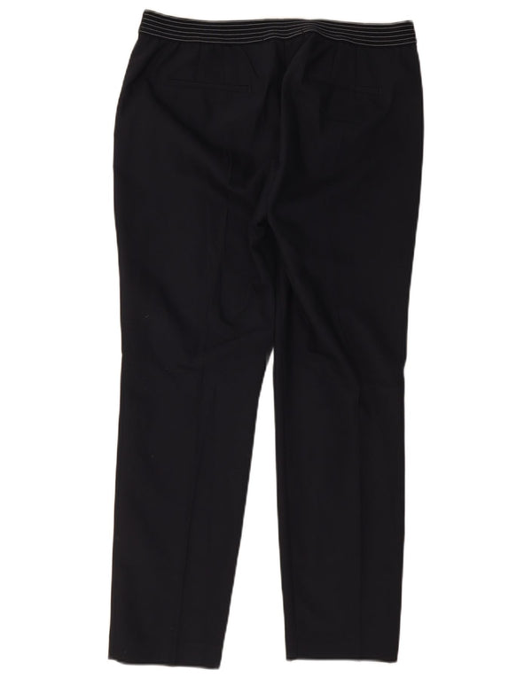 Zara Mujer Pantalón Slim XL W32 L28 Azul Marino