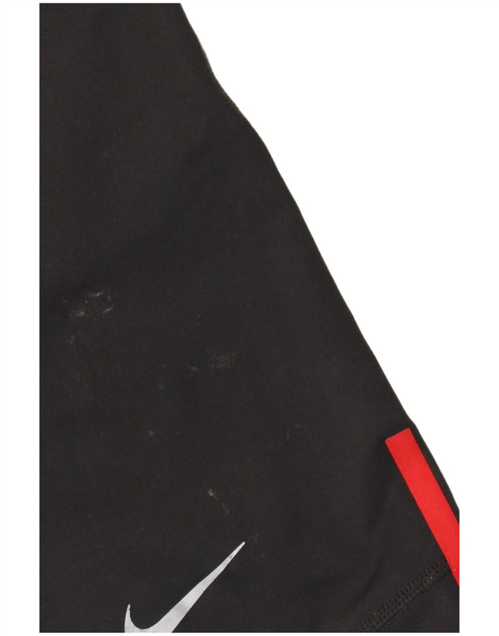 Nike - Pantalones cortos deportivos Dri Fit para mujer, talla M, color negro, poliéster