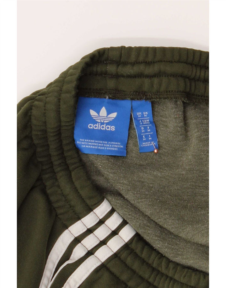 Adidas Hombre Pantalones De Chándal Joggers Verde Medio Poliéster